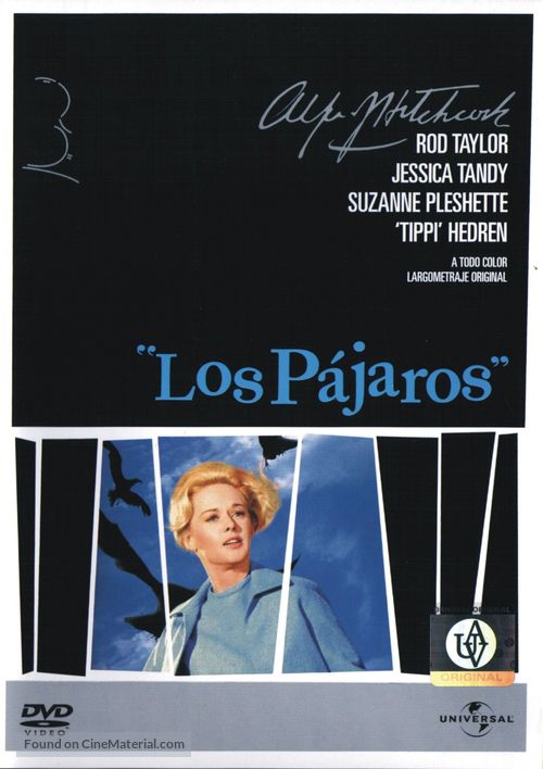 The Birds - Argentinian DVD movie cover