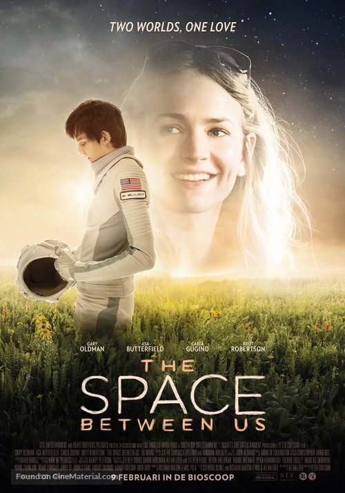 The Space Between Us - Dutch Movie Poster
