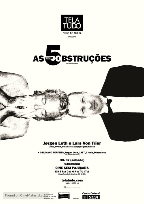Fem bensp&aelig;nd, De - Brazilian Movie Poster