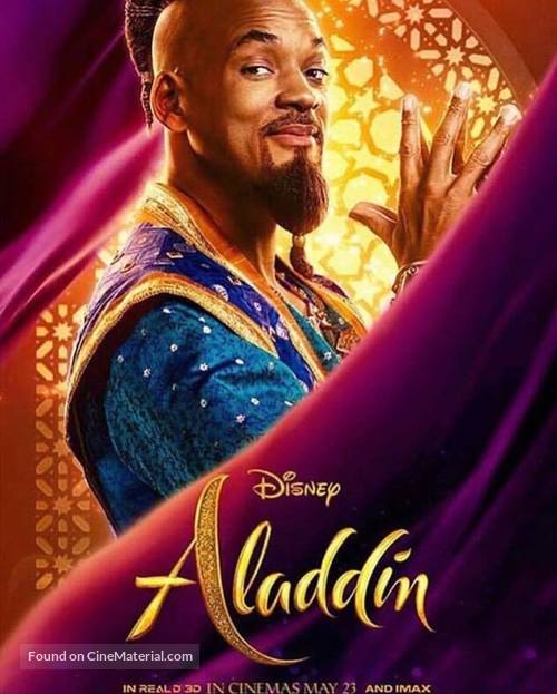 Aladdin - British Movie Poster