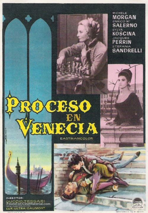 Il fornaretto di Venezia - Spanish Movie Poster