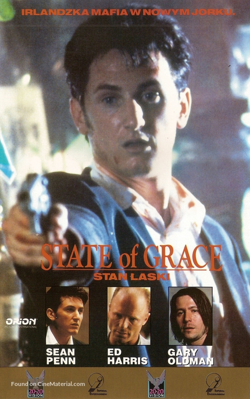 State of Grace - Polish VHS movie cover