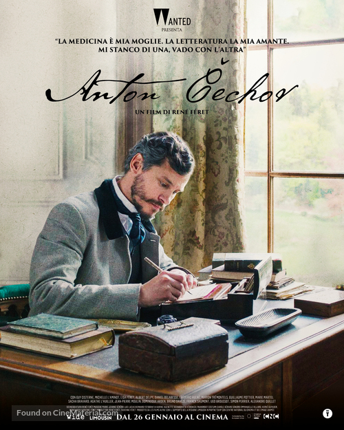 Anton Tchékhov 1890 (2015) Italian movie poster