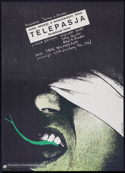 Broadcast News - Polish Movie Poster