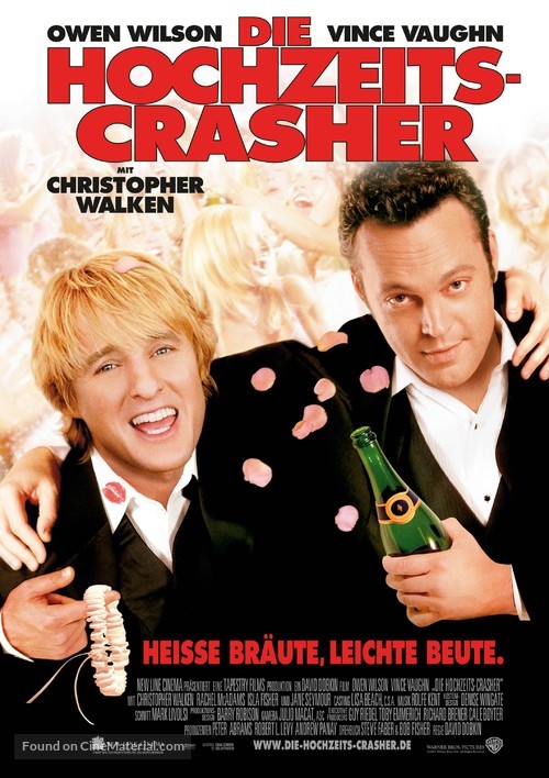 Wedding Crashers - German Movie Poster