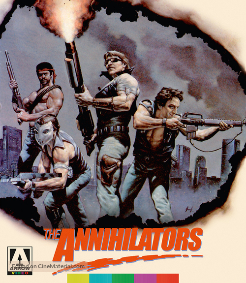 The Annihilators - British Blu-Ray movie cover