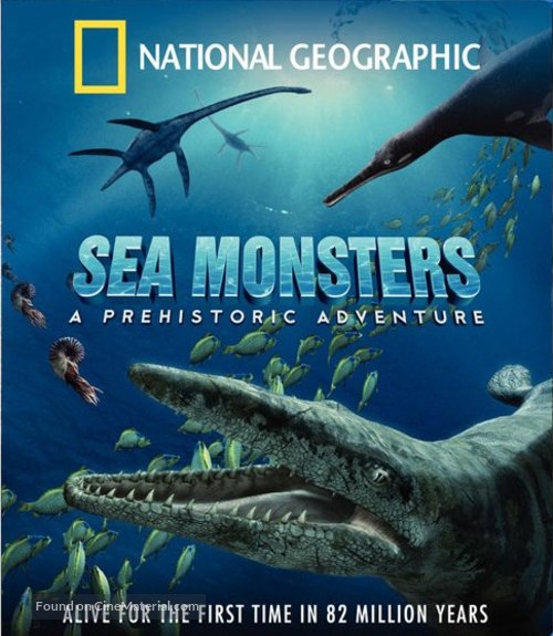 Sea Monsters: A Prehistoric Adventure - Blu-Ray movie cover