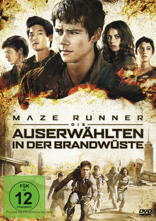Maze Runner: The Scorch Trials - German Movie Cover