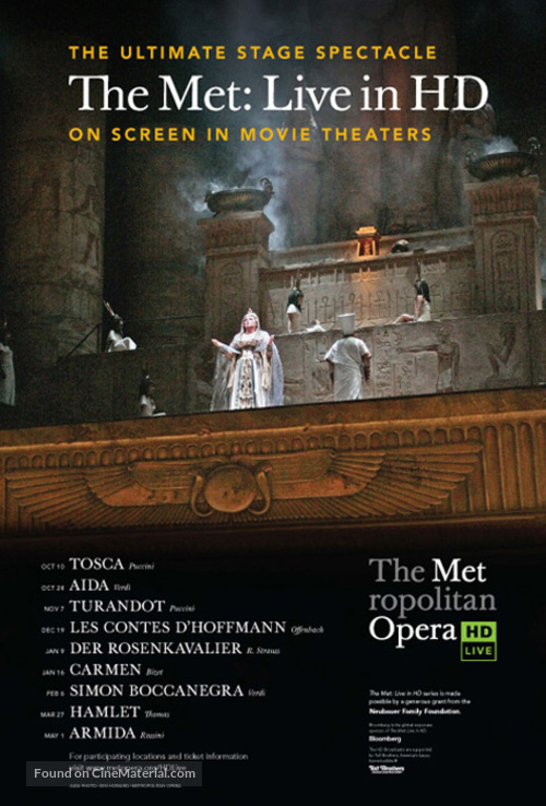 &quot;Metropolitan Opera: Live in HD&quot; - Movie Poster