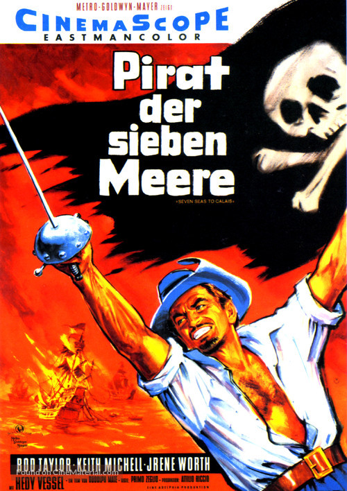 Dominatore dei sette mari, Il - German Movie Poster