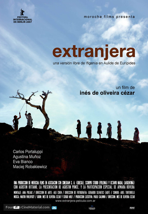 Extranjera - Argentinian poster