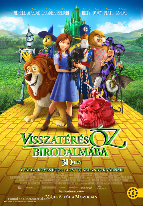 Legends of Oz: Dorothy&#039;s Return - Hungarian Movie Poster