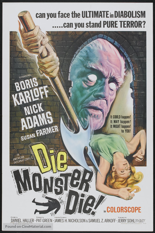 Die, Monster, Die! - Movie Poster