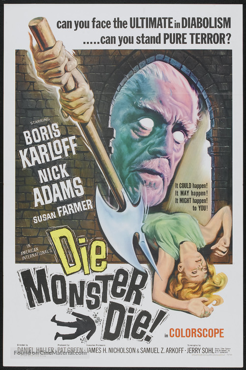 Die, Monster, Die! - Movie Poster