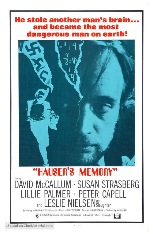 Hauser&#039;s Memory - Movie Poster