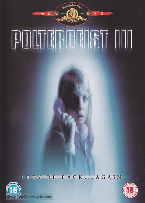 Poltergeist III - British DVD movie cover