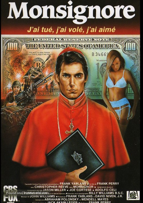 Monsignor - French DVD movie cover