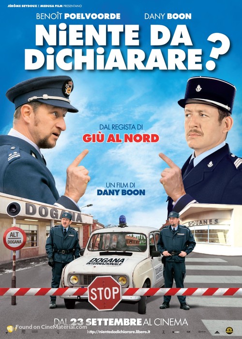 Rien &agrave; d&eacute;clarer - Italian Movie Poster