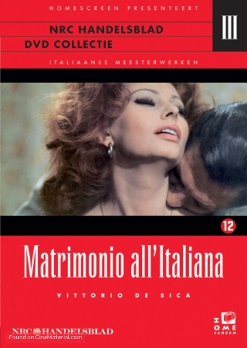 Matrimonio all&#039;italiana - Dutch Movie Cover