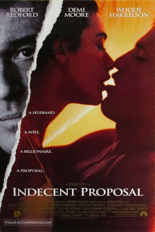 Indecent Proposal - Movie Poster