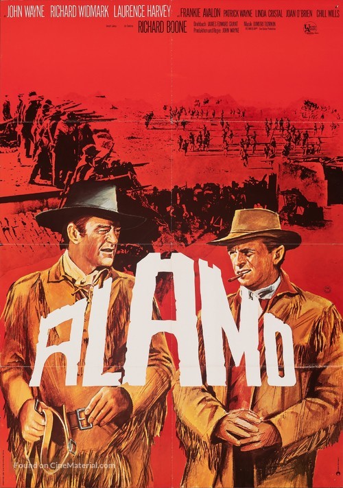 The Alamo - German Re-release movie poster