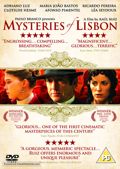 Mist&eacute;rios de Lisboa - British Movie Cover
