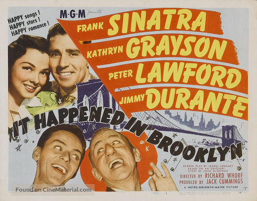 It Happened in Brooklyn - Movie Poster