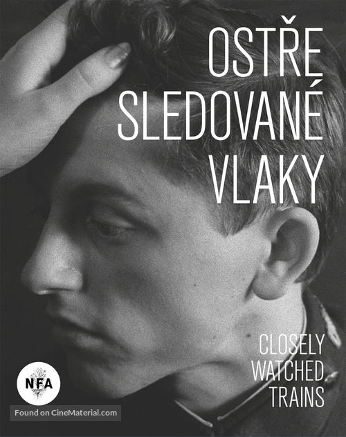 Ostre sledovan&eacute; vlaky - Czech Blu-Ray movie cover