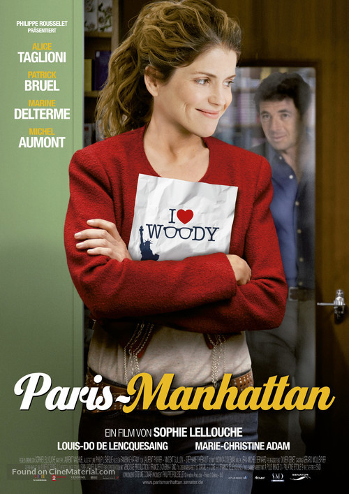 Paris Manhattan - German Movie Poster