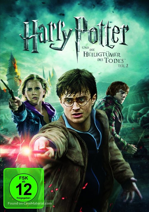 Harry Potter and the Deathly Hallows: Part II - German DVD movie cover
