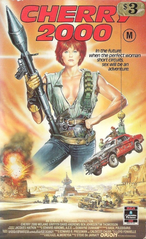 Cherry 2000 - Australian VHS movie cover