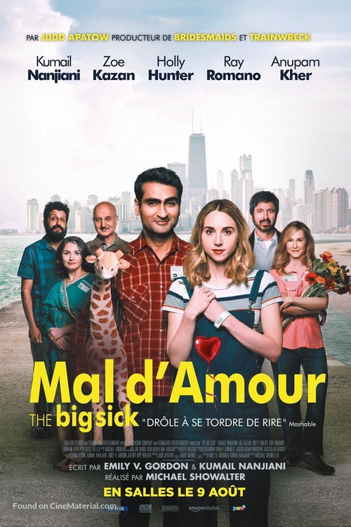 The Big Sick - French Movie Poster