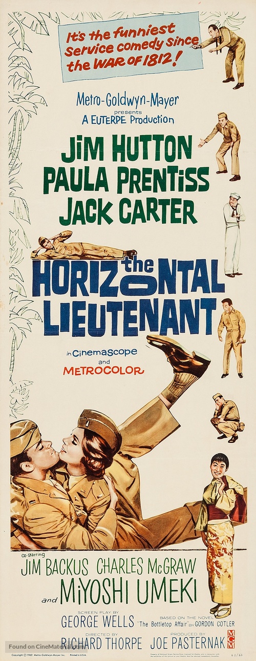 The Horizontal Lieutenant - Movie Poster