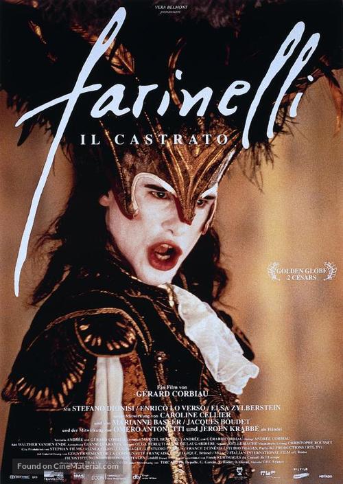 Farinelli - German Movie Poster