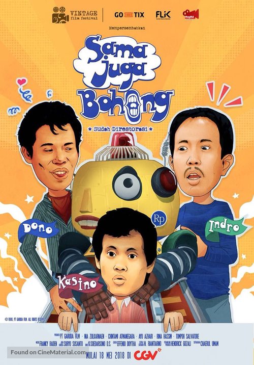 Sama juga bohong - Indonesian Re-release movie poster