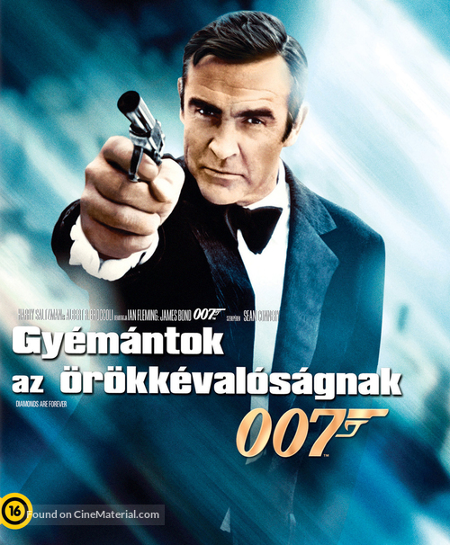 Diamonds Are Forever - Hungarian Blu-Ray movie cover