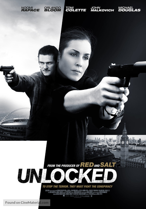 Unlocked - Dutch Movie Poster