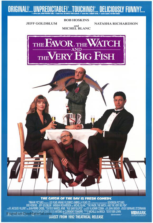 The Favour, the Watch and the Very Big Fish - Movie Poster