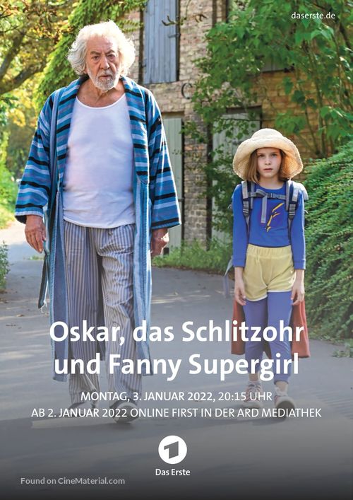 Oskar, das Schlitzohr und Fanny Supergirl - German Movie Poster