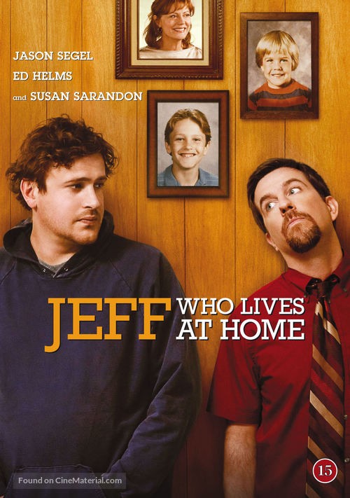 Jeff Who Lives at Home - Danish DVD movie cover