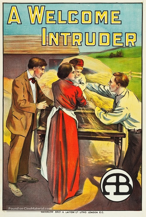 A Welcome Intruder - British Movie Poster