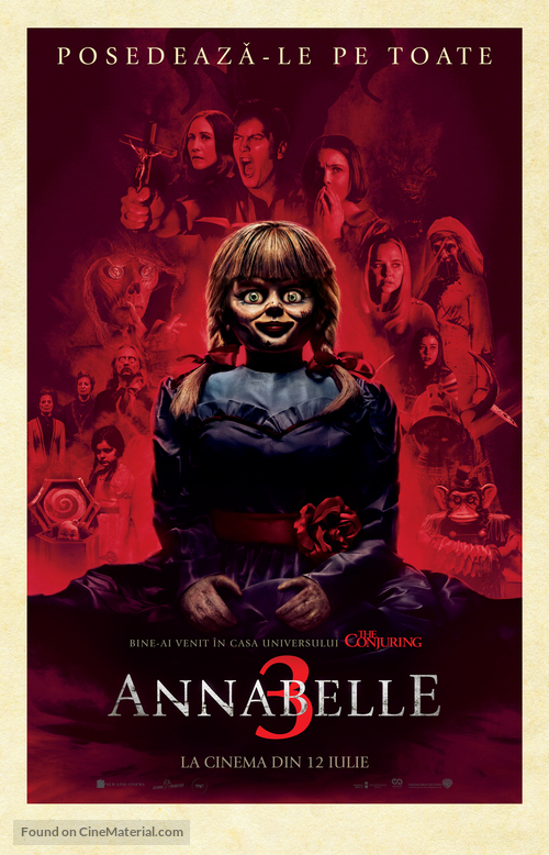Annabelle Comes Home - Romanian Movie Poster