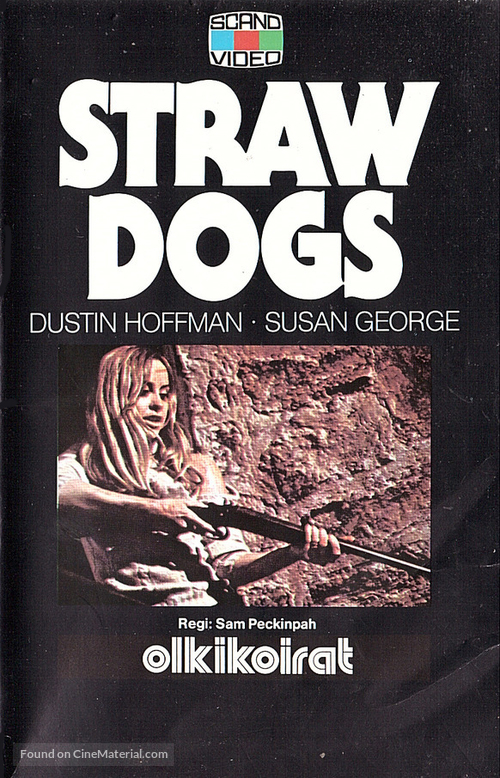 Straw Dogs - Finnish VHS movie cover
