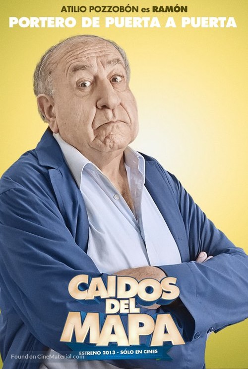 Ca&iacute;dos del mapa - Argentinian Movie Poster