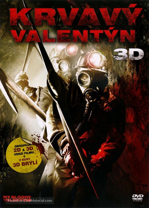 My Bloody Valentine - Czech DVD movie cover