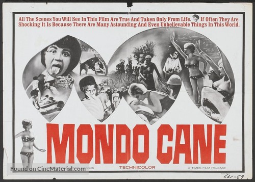 Mondo cane - Theatrical movie poster