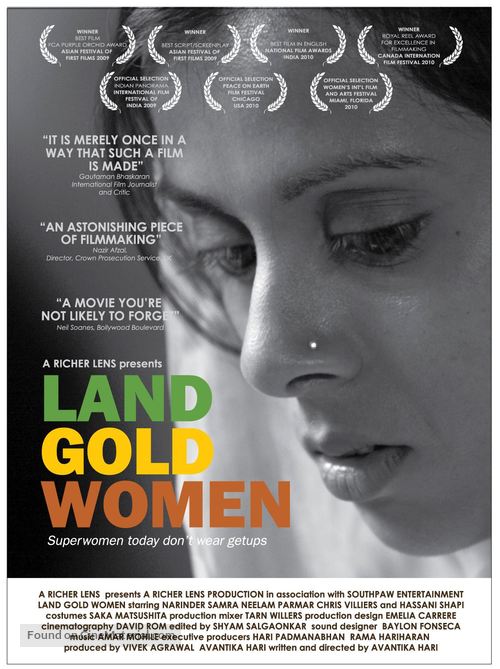 Land Gold Women - British Movie Poster