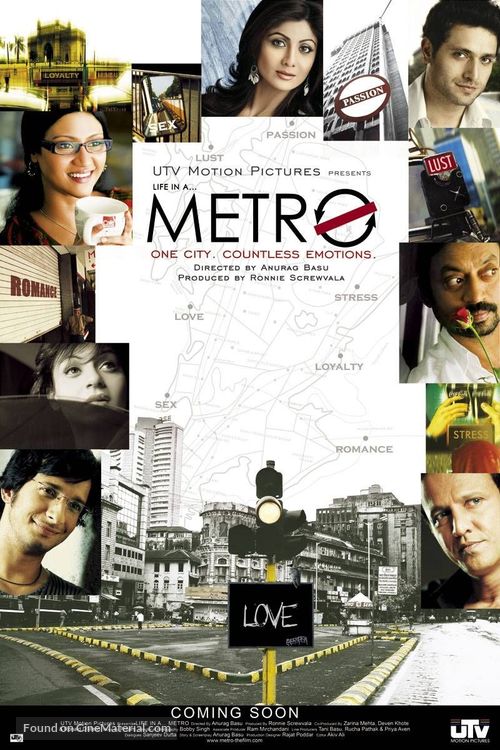 Life in a... Metro - Indian poster