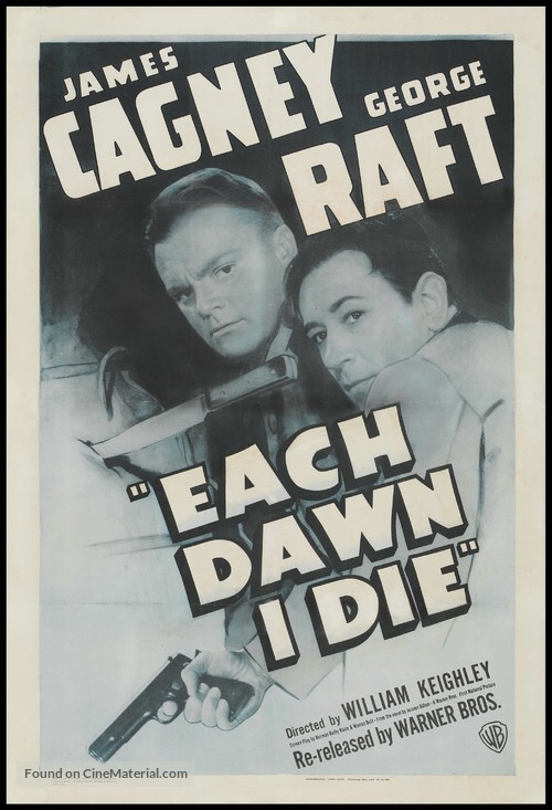 Each Dawn I Die - Re-release movie poster