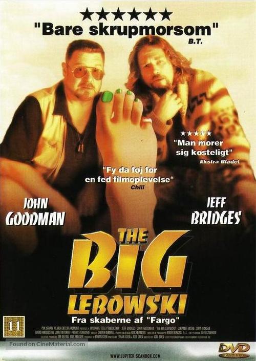 The Big Lebowski - Danish Movie Cover